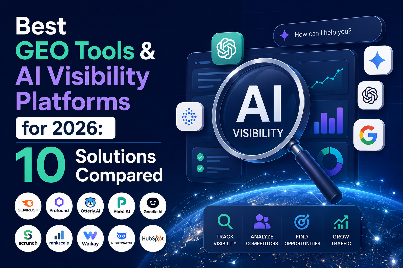 Best GEO Tools & AI Visibility Platforms for 2026: 10 Solutions Compared