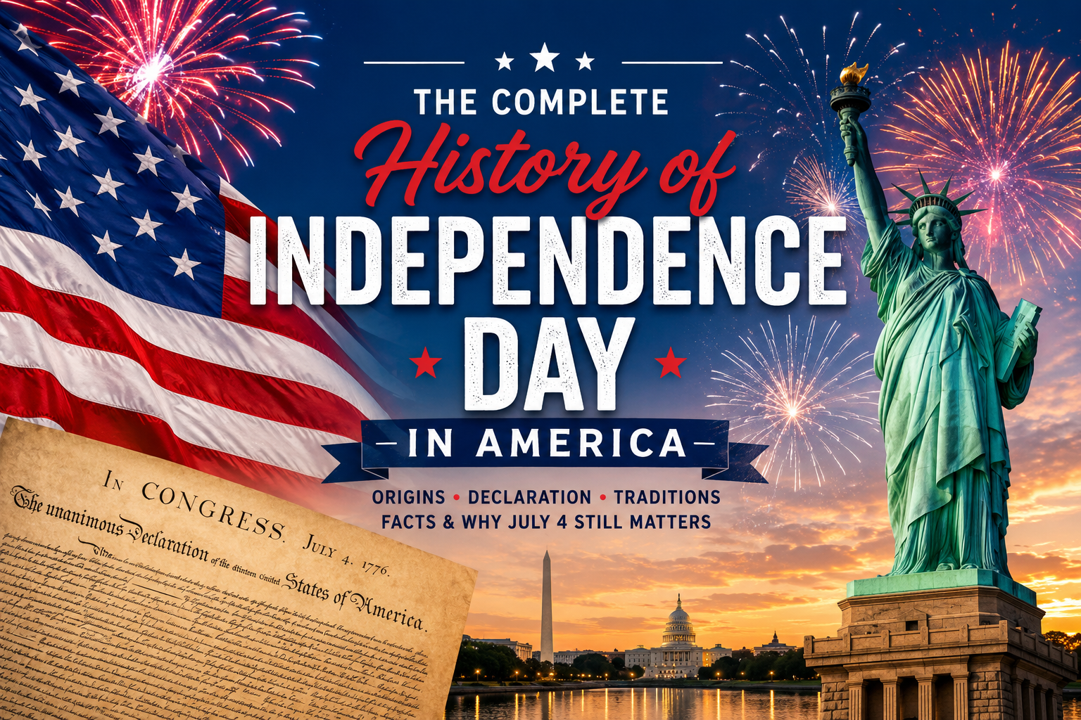 History of Independence Day in America: Origins, Declaration, Traditions, and Why July 4 Still Matters
